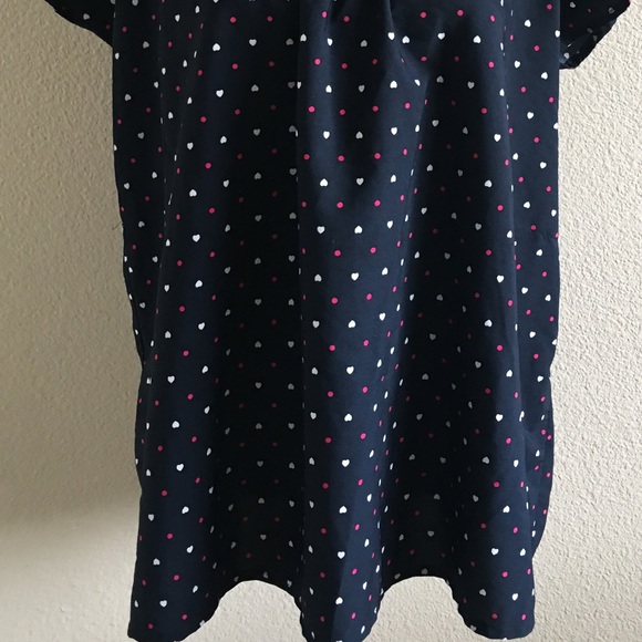 Rumor has it! Heart Print Blouse Shirt - Picture 3 of 4